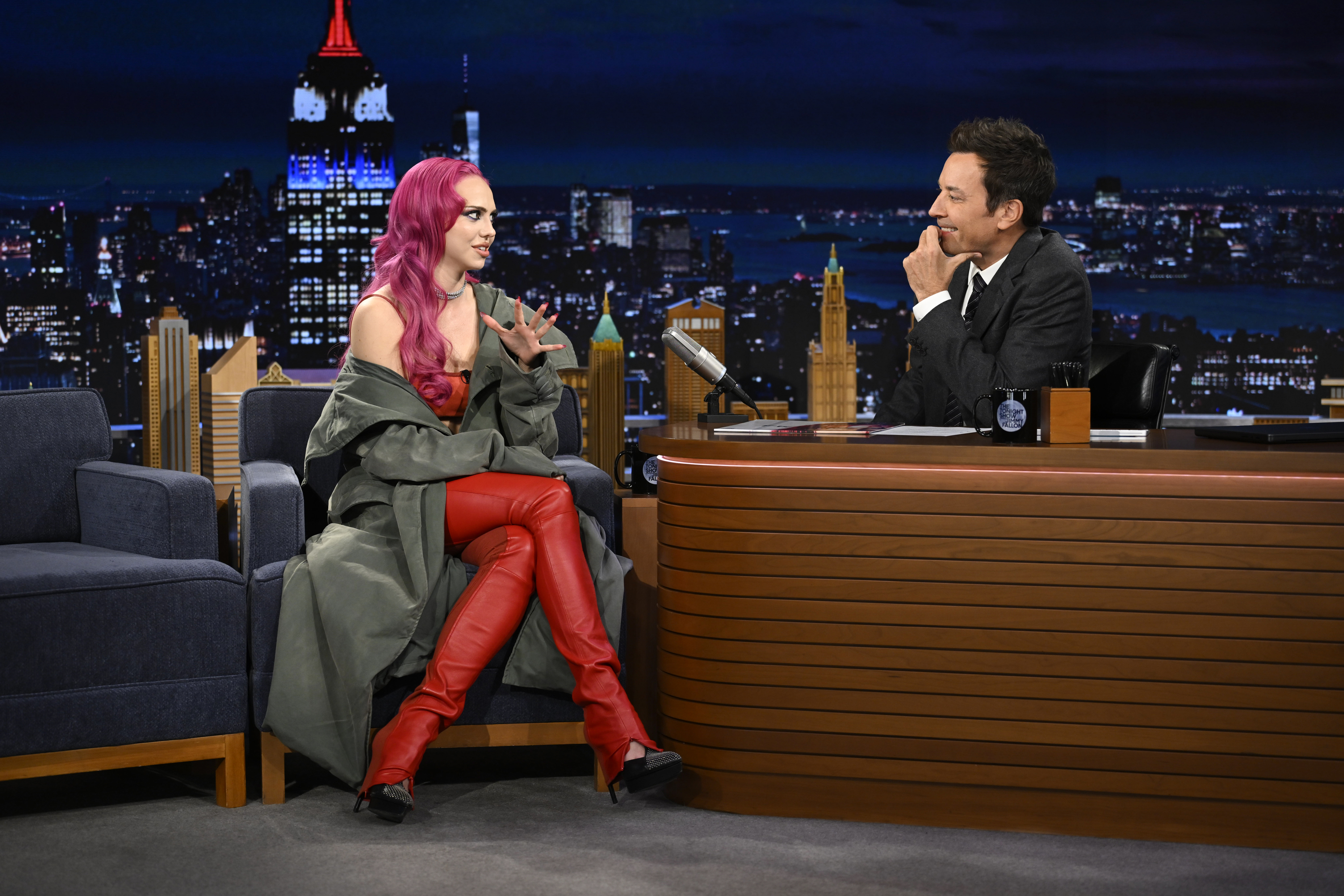 Adéla Makes Her Late Night TV Debut On Fallon
