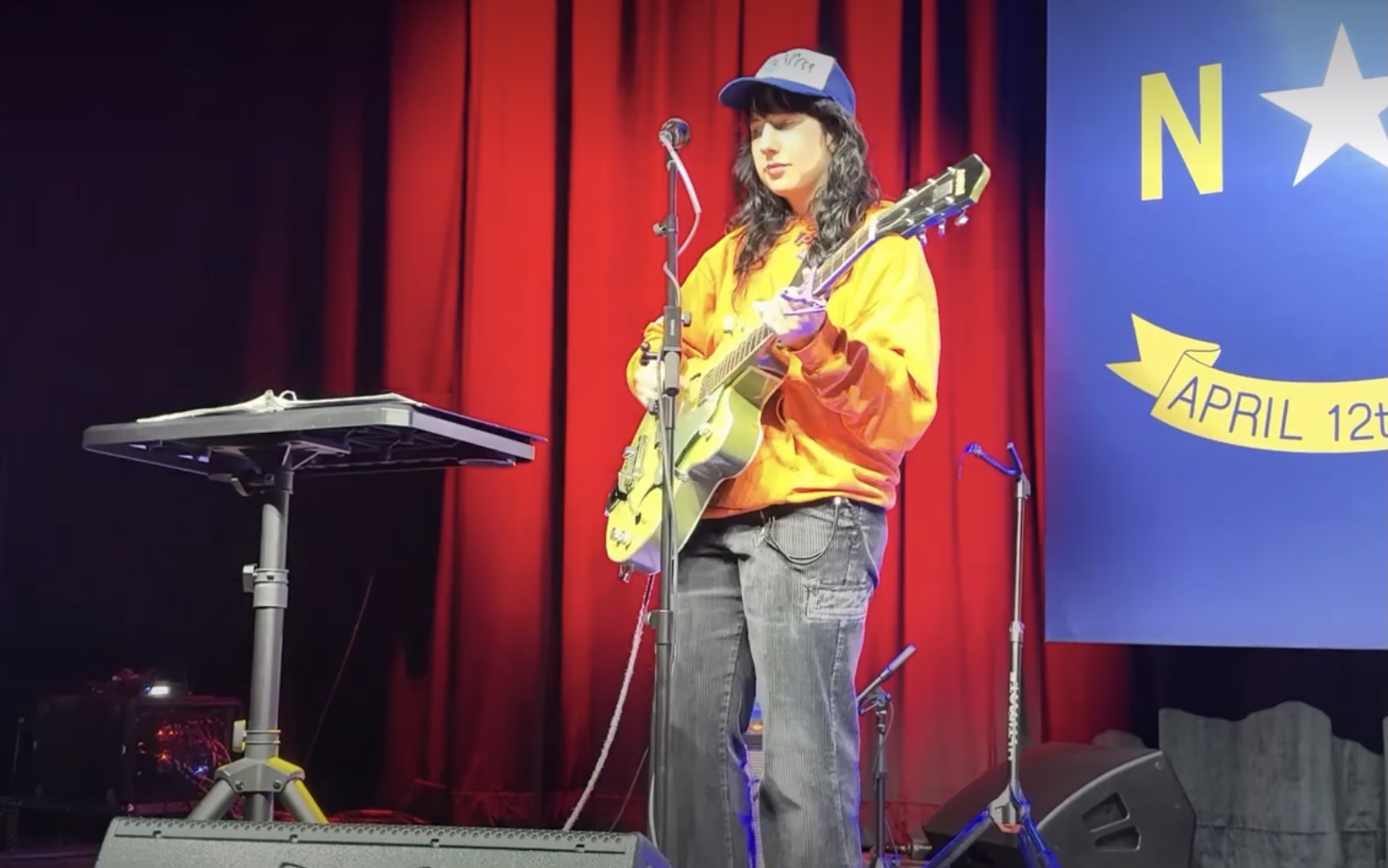 Karly Hartzman Debuts New Song And Covers Neil Young At Roy Cooper Rally