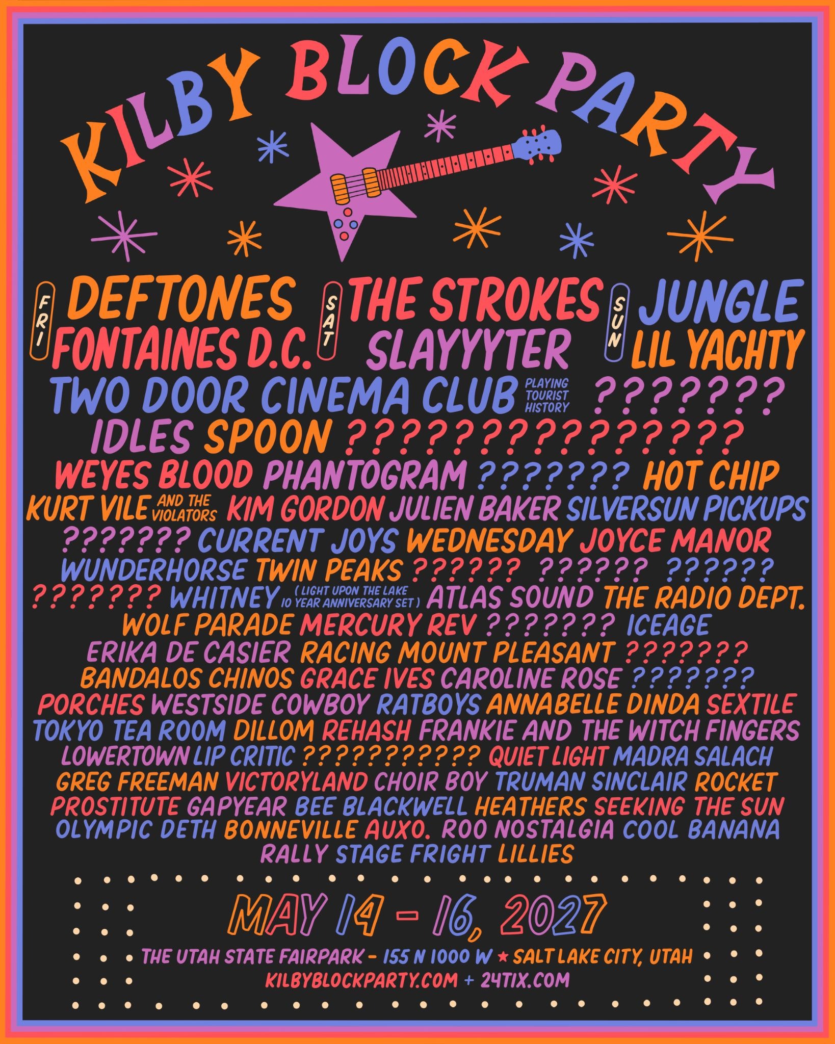 Kilby Block Party Announces 2027 Lineup