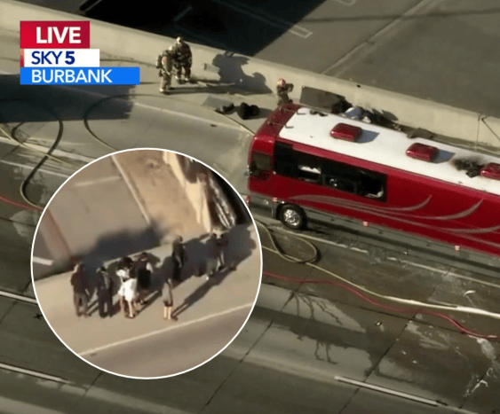 MUNA’s Gets So Hot Tour Bus Catches Fire In Burbank